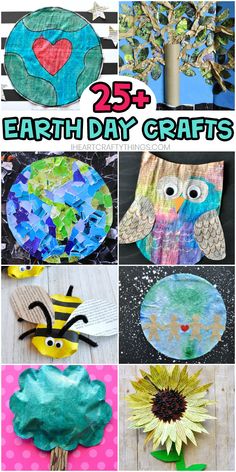 25 earth day crafts for kids to make