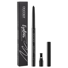 PRICES MAY VARY. EYELINER GEL – Highly pigmented eyeliner gel that is the secret to impeccable, super lasting eye makeup DEEP PIGMENTATION- Water-resistant, provides full coverage with just one layer, while ensuring smudge-proof, intense color that stays for longer A LONG-LASTING FINISH - Creamy, quick-drying texture ensures effortless application and is a perfect choice for everyday makeup as well as for the most sophisticated evening and occasional eye looks HIGH QUALITY: Water-resistant, smud Black Eye Pencil, Black Eyeliner Pencil, Gel Eyeliner Pencil, Eye Makeup Tools, Eyeliner Gel, Eyeliner Styles, Eye Looks, Essence Cosmetics, Eyeliner Makeup