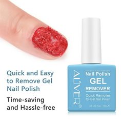 Features: Effective Nail Polish RemoverThis is soaking gel nail polish remover for UV plastic nails, acrylic nails, natural nails, etc. you no longer need to go to a professional nail salon to complete it. It is a revolutionary nail polish remover that makes it easy to remove in the nail removal process without worried about how to remove nail polish any more.Quickly and safely! Safer & Faster Gel RemoverCompared with tin foil and others, our gel nail polish remover is a better product, can easi Plastic Nails, Nail Glue Remover, Acrylic Nails Natural, Remove Nail Polish, Nail Removal, Nails Gel Polish, Gel Nail Polish Remover, Remove Gel Polish, Gel Nail Removal