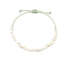 "FREE SHIPPING ON ORDERS OVER US$20! Durable, waterproof kids bracelet made of Linhasita® waxed cord from Brazil and freshwater pearls. CHOKING HAZARD! Not for children under 3 years of age. Use with adult supervision only. ▼MATERIALS LINHASITA® waxed polyester cord /made in Brazil Since 1975 Linhasita® produce Polyester Threads in the city of Itatiba, in the state of São Paulo. The waxed polyester cord is composed of high tenacity polyester filaments. Original Linhasita® waxing technology diffe Adjustable Pearl Beaded Bracelets In Casual Style, Casual Handmade Adjustable Pearl Bracelet, Casual Adjustable Handmade Pearl Bracelet, Handmade Adjustable Casual Pearl Bracelet, Handmade Adjustable Pearl Bracelet For Everyday Wear, Casual Adjustable Pearl Charm Jewelry, Adjustable Casual Pearl Charm Jewelry, Casual Adjustable Pearl Jewelry, Pirate Party Favors