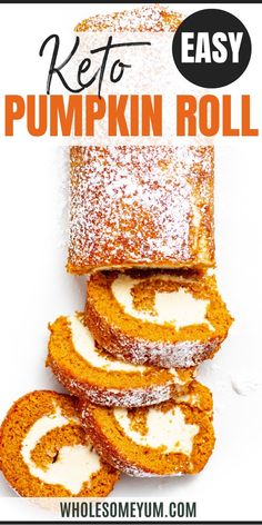 Keto Pumpkin Roll Keto Pumpkin Roll, Pumpkin Swiss Roll, Keto Stuffing, Pumpkin Roll Cake, Pumpkin Rolls Recipe, Keto Thanksgiving, Keto Appetizers, Keto Baking