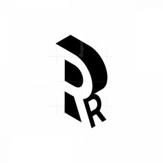 the letter r is made up of black letters