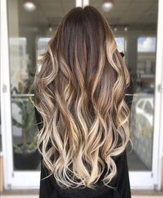 Blonde Ombre Brown To Blonde Ombre, Blond Ombre, Bleaching Your Hair, Dark Blonde Hair, Brown Hair With Highlights