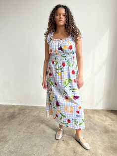 Annie Dress - Picnic Alfresco – Lisa Says Gah Dress Picnic, Annie Dress, Lisa Says Gah, Italian Summer, Sleeves Dress, Denim Accessories, Graphic Tops, Gingham Print, Sneaker Heels