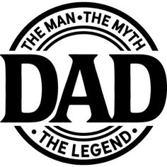 the man, the myth and the legend logo