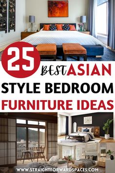 Here you will find 25 easy asian style bedroom furniture ideas to transform your room on a budget, there are pictures of a variety of different bedrooms, all with unique decorations and colour schemes. Some common themes are wall art, chinese screens, bedside tables and asian hardwood. New Bedroom Ideas Modern, Interior Design Asian, Tiny Bedroom Storage, Asian Bedroom Decor, Style Bedroom Ideas, Chinoiserie Furniture, 2024 Bedroom