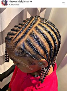 Kids Braided Updo Hairstyles, Braided Hairstyles For Black Hair Kids, Toddler Cornrow Styles, Kids Cornrow Hairstyles Natural Hair, Girls Cornrow Hairstyles