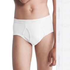 These men's Calvin Klein cotton briefs are designed with your comfort in mind. These men's Calvin Klein cotton briefs are designed with your comfort in mind. Pure cotton fabric soft and breathable Elastic waistband Fly frontFIT & SIZING Classic fitFABRIC & CARE Cotton Machine wash Imported Size: XXL. Color: White. Gender: male. Age Group: adult. Calvin Klein Cotton Brief Bottoms, Calvin Klein White Cotton Boxer Briefs, Boxers Briefs, Briefs, Fabric Care, Pure Cotton, Soft Fabrics, Age Group, Calvin Klein