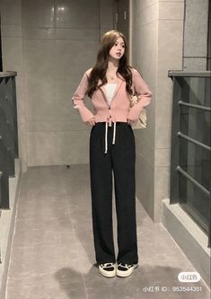 Modest Casual Outfits, Outfit Korean Style, Relaxed Outfit, Casual Day Outfits, Korean Fashion Dress, Korean Girl Fashion, Fashionista Clothes, Ulzzang Fashion, Japanese Outfits