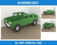 Hummer Bed Vectors for CNC Cars Themed Room Boys | Etsy Twin Size Mattress, Room Boys