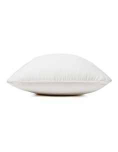 a white pillow on a white background