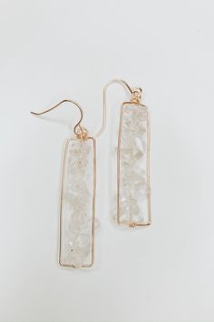 These handmade Gold Filled and Sterling Silver Crystal Quartz Drop Earrings are the perfect statement earrings to add style to any outfit. Shop at https://thirtynineonetwenty.com/product/crystal-quartz-drop-earrings/ #christmasgiftideas #hoopearrings #bohoearrings #festivalearrings #festivaljewelry #accessories #jewelry #earrings #statementearrings #womensstyle #style #cutejewelry #cuteearrings #earrings #bohojewelry #boho #gifts #dropearrings #giftsforher #halfhooops #bohostyle #weddingjewelry Elegant Clear Dangle Earrings, Elegant Adjustable Dangle Wrap Earrings, Elegant Clear Earrings For Pierced Ears, Elegant Hypoallergenic Rectangular Jewelry, Elegant Rectangular Hypoallergenic Jewelry, Adjustable Modern Earrings In 14k Gold Filled, Clear Dangle Earrings For Formal Occasions, Modern Adjustable 14k Gold Filled Earrings, Chic Clear Earrings For Gift