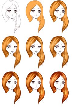 the different types of hair for women with long, straight and medium length haircuts