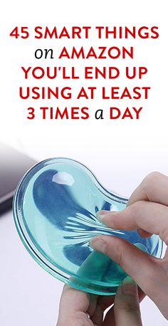 a person holding a glass plate with the words, 5 smart things on amazon you'll end up using at least 3 times a day