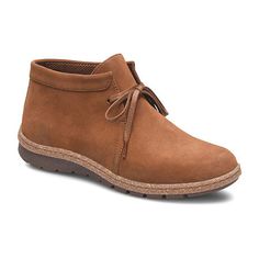 These Boc women's Livie ankle boots features a classic lace-up front, a closed plain toe, and a flat heel making them a stylish option for comfortable everyday wear. They're crafted from durable materials that offer the look and feel of soft suede. Features: ComfortClosure Type: Lace-UpShaft Circumference: 8 1/2 InchesBoot Shaft Height: 3 3/4 InchesUpper/Outer Base Material: 100% PolyurethaneShoe Lining Material: FabricSole Material Content: 100% PolyurethaneToe Type: Closed Toe, Plain ToeHeel S Womens Chukka Boots, Flat Boots For Women, Wide Shoes For Women, Womens Leather Shoes, Shoes Fall, Women Ankle Boots, Luxe Jewelry, Chic Shoes, Wide Shoes