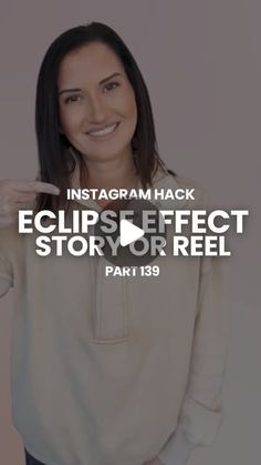 Social Media Marketing | Instagram Growth on Instagram: "💕 Comment “REELS” to get free access to my Reels 101 crash course to grow your Instagram and business with awesome Reels [perfect for entrepreneurs trying to grow on Instagram]!

💾 Save this for later & FOLLOW ➡️ @mandyroseofficial for more!

Here’s how to save this effect👇🏼

✦ SAVE EFFECT - If you open a new story and have camera mode selected, go to the bottom of the screen and scroll all the way to the right until you see the magnifying glass. If you click that, you can search and save effects from there.

The effect I used: Eclipse

🤯 I teach Instagram growth strategies to business owners trying to grow get leads and makes sales so be sure you’re following for more!

#instagramhacks #socialmediamarketing #reelsstrategy #cont