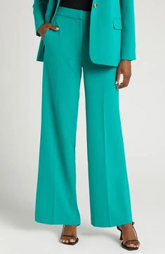 Halogen® High Waist Wide Leg Pants | Nordstrom Graceful Movement, High Waist Wide Leg Pants, Wide Legs, Leg Pants, Wide Leg Pants, Miami, High Waist, Wide Leg, Dry Clean