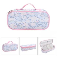 This charming Cartoon Printed Large Capacity Pencil Case is designed to reduce the burden of school days. Ideal for young students, it combines practical features with a fun design. This pencil case ensures that students can keep all their writing instruments and small school essentials organized and easily accessible. Specifications: Material: Made of high-quality fabric, ensuring durability and easy maintenance. Design: Features a playful cartoon character, adding a touch of fun and personalit Kuromi Pencil Case, Kuromi Pencil, Sanrio Backpack, Cartoon Pencil, Backpack Lunch Bag, Puppy Supplies, Elementary School Students, School Education, Travel Workout