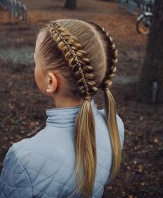 Braids Into Messy Bun, Lace Braids, Shaved Side Hairstyles, Girl Hair Dos, Short Natural Hair Styles, Braids For Long Hair, Box Braids Hairstyles, Kids Hair