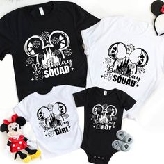 Disney Birthday Shirt, Disney Birthday Squad, Mickey Birthday Boy, Minnie Birthday Girl, Disney Birthday Trip  Tshirt Toddler Birthday Disney Shirts, Disney Birthday Shirt Ideas, Disney Birthday Boy Shirt, Disney Birthday Trip, Disney Birthday Shirts, Disney World Birthday, Wings Band, Disney Birthday Shirt, Disney 2023