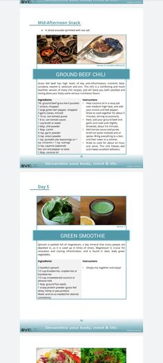 Metaboost Recipes Svelte Tea, Svelte Metaboost Recipes, Merideth Shirk Recipes, Metaboost 7 Day Meal Plan, Metabolic Reset Diet Plan