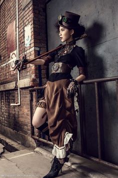 Steampunk Photoshoot, Steampunk Photography, Steampunk Outfits, Corset Steampunk