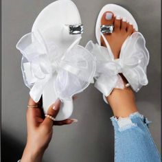 Never Worn Bridal Shoes Flats Sandals, Plus Size Beach, Half Boots, Bridal Sandals, Bridal Shoes Flats, 2023 Trends, Flats Sandals, Beach Slippers, Shoes Flats Sandals