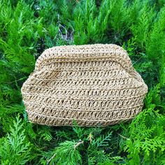 HANDMADE STRAW POUCH CLUTCH BAG ✅Daily use, a fashionable women's accessory for special occasions! A nice and comfortable holiday bag! 📌This bag is knitted with raffia rope. 📌Fabric lined interior. 📌Hidden metal closure used. 📌Dimensions:    S (24 cm)                               M (28 cm)                               L ( 32cm) 🎁International free shipping. Beach Zipper Pouch, Foldable Rectangular Bags For Gifts, Foldable Rectangular Bags As Gifts, Summer Woven Clutch As Gift, Summer Clutch Bag With Zipper Pouch, Summer Woven Clutch Gift, Summer Gift Woven Clutch, Summer Zipper Pouch Bag, Summer Woven Clutch Perfect For Gift