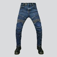 Embroidered men's biker denim pants online—cool jeans from the 2022 Autumn collection. You don't have to worry about following fashion trends as much when you wear casual clothing. Casual clothing is more about comfort and personal style than following a particular movement. You can mix and match different pieces to create your own unique look.Blue is the most popular denim color and practically suits all different outfits. It is versatile and looks great with any color, including white, black, Moto Style Fitted Jeans For Biker Events, Moto Style Fitted Straight Leg Jeans, Fitted Moto Style Straight Leg Jeans, Biker Style Denim Jeans For Biker Events, Biker Style Straight Leg Jeans For Streetwear, Casual Straight Leg Jeans For Biker Events, Fitted Straight Leg Jeans For Biker Events, Biker Style Denim Straight Leg Bottoms, Biker Denim Bottoms For Streetwear