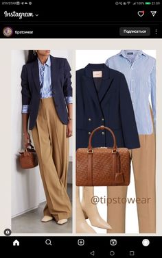 Creme Outfits, Camel Pants Outfit, Slacks Outfit, Job Clothes, Color Combos Outfit, Mode Tips, Trendy Business Casual, Classic Style Outfits, Professional Outfits Women