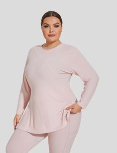 【Cross-Side Design Tops】 Short sleeve sport plus size tshirts for women with cross-side and loose fitting design. Sports style perfect stitching and lines, great for any sport. This plus size tunic must be a amazing wearing experience.【Plus size workout tops for women】 Mid-length plus size workout tee to hit right at the hips and it can hide your butt well. Perfect plus size shirts tops for yoga, sports, running, pilates, exercise, fitness or everyday wear. The special cuffed sleeve design makes Plus Size Exercise Clothes, Tshirts For Women, Pilates Exercise, Plus Size Yoga, Plus Size Tunic, Fitness Shirt, Workout Tops For Women, Plus Size Workout, Yoga Shirt