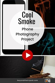 Armed with just your phone, some incense and a few bits and bobs that you've got lying around the house, learn how to take these cool smoke photographs Photography Apps, Phone Photography, Photo Projects, Photography Projects, Try Something New, How To Take, Bits And Bobs