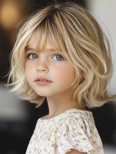 Explore Cute and Stylish Short Hairstyles for Little Girls: Trendy Haircuts for Kids Kids Side Bangs Haircut, Girl Short Haircut Kids, Short Hair Girls Hairstyles, Preschool Girl Haircut, Kids Girls Haircuts, Girls Haircuts Kids, Toddler Pixie Haircut, Haircut For Toddler Girl, Haircuts For 10 Year Girl