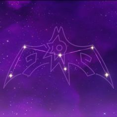 a purple background with stars and a star trek logo