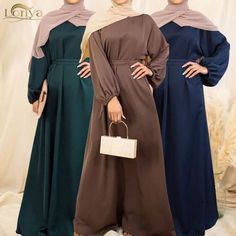 Click the title to our store. We provide all serious Muslim clothing, including abaya dress, open abaya, abaya set, kaftan dress, prayer dress, and so on. Worldwide free shipping. Satin Abaya Dress, Satin Abaya, Maxi Dress With Pockets, Open Abaya, Muslim Outfits, Abaya Dress, Modest Wear, Satin Maxi, Satin Maxi Dress