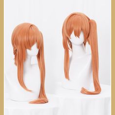 Honkai Star Rail Guinaifen Orange Side Ponytail Wig ON1187 Unleash your kawaii cosplay spirit with our Honkai Star Rail Guinaifen Orange Side Ponytail Wig! This vibrant wig, featuring a stylish side ponytail, will instantly transform you into an enchanting and adorable character, capturing the hearts of fellow cosplayers and fans. 💫 Why choose the Honkai Star Rail Guinaifen Orange Side Ponytail Wig? 🌸 Striking orange color for an eye-catching and playful look 🎀 Side ponytail design adds a touch of cuteness and charm ✨ Made from premium synthetic fibers for a soft and realistic feel 🌟 Adjustable straps for a secure fit and easy customization 💖 Perfect for kawaii cosplay, conventions, and themed parties Let your imagination soar and embrace the kawaii cosplay experience with the Honkai Nautical Aesthetic, Kawaii Wigs, Kawaii Store, Characters Inspiration, Egirl Fashion, Anime Lingerie, Kawaii Phone, Egirl Clothes, Futuristic Aesthetic