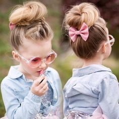 Create the cutest bun ever - Cute Back-to-School Hairstyle Ideas for Girls - Photos Girl Hair Dos, Braided Bun Hairstyles, Princess Hairstyles, Braids For Kids, Toddler Hair, Stylish Hair