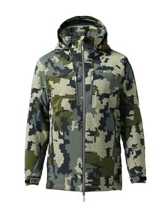 KUIU Kutana Gale Force Hooded Jacket | Verde Functional Waterproof Windbreaker For Hunting, Functional Waterproof Hunting Outerwear, Functional Windproof Windbreaker For Hunting, Waterproof Hunting Outerwear For Winter, Functional Windproof Hunting Outerwear, Winter Waterproof Hunting Outerwear, Winter Hunting Waterproof Outerwear, Hooded Gore-tex Waterproof Outerwear, Functional Winter Hunting Outerwear