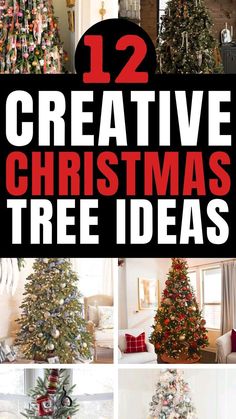 Christmas Tree Ideas Country, Creative Christmas Tree Ideas, Unique Christmas Trees Themes, Blue Christmas Tree Decorations, Elegant Christmas Tree Decorations, Country Christmas Trees, Christmas Tree Decorating Ideas, Tree Decorating Ideas, Apartment Christmas