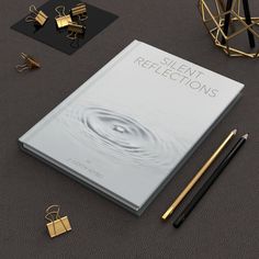 Step into the world of creativity with the Matte Hardcover Journal - Silent Reflections Notebook! Its fashionable matte cover and luxurious pages make it a joy to write in. Perfect for dream trackers, note takers, or anyone who loves a good brainstorming session. Get ready to experience journaling like never before! Elegant Journal, Reflective Journal, Daily Journaling, Calming Spaces, Daily Journal, Self Discovery, Creative Writing