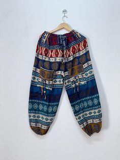 Handmade Geometric Pattern Wool Pants Hippie Women's Pants Adjustable Yoga Trouser Comfy Travel Wear Pants With Pocket  WELCOME TO MY SHOP  Stay warm and stylish this winter with our unisex woolen harem pants. Made from high-quality, soft wool, these pants are designed to provide maximum comfort The relaxed fit, elastic waistband, and tapered cuffs ensure both freedom of movement and a snug, cozy feel 100% Super Soft Woolen Fabric Stay Warm. Product Detail Item Name :- Unisex Woolen Harem Pant. Comfy Travel, Yoga Trousers, Harem Pant, Travel Wear, Wool Pants, Trousers Women, Women's Pants, Stay Warm, Harem Pants