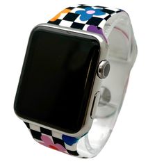 This New Options Printed Silicone Apple Watch Band is made from durable metal and resin material, available in multiple colors and sizes. Olivia Pratt is always looking after new designs to improve your style! Using the best quality materials available in all of our products to ensure long durability in your every day wear. Please be aware, color vibrancy of the product might change from device to device. If you have questions we're here to help! Modern Multicolor Apple Watch Band, Modern Multicolor Rectangular Apple Watch Band, Improve Your Style, Watch Safes, 38mm Apple Watch Band, Resin Material, New Designs, Apple Watch Band, Apple Watch Bands