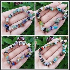 1 Natural Multi Gemstone Crystal Healing Chip Bracelet Each Piece is 1 of a kind & Unique Hand Made... **FREE USA SHIPPING** Elastic Stretch So One Size Fits Most Adults (approx:7 inches) All Gemstones used to make our chip gemstone jewelry is AA Quality Gems & From all over the world! These Bracelets are 1 of a kind and i know you will love it when you see it in person Mineral Crystal Bracelet With Stones As Gift, Multicolor Gemstone Bohemian Crystals, Bohemian Multicolor Gemstone Crystals, Multicolor Natural Stone Crystal Bracelet For Jewelry Making, Multicolor Natural Stones Crystal Bracelet For Jewelry Making, Adjustable Multicolor Crystal Bracelet With Stones, Multicolor Gemstone Mineral Crystals, Multicolor Mineral Crystal With Natural Stones, Multicolor Healing Crystal Bracelet With Stones