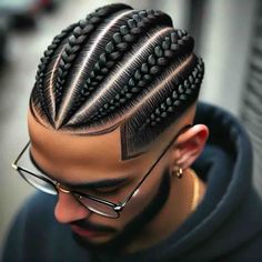 Cornrow Man Bun, Short Haircuts For Women Black, Curly Hair Short Haircuts, Box Braids Designs, Haircuts For Naturally Curly Hair, Braids Designs