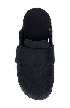 This cozy mule has a plush upper to keep you comfortable while the VIO MOTION™ cushioniong provides both flexibility and stability with every step. Cushioned footbed with arch support Textile upper and lining/synthetic sole Imported Comfortable Winter Slippers With Removable Insole, Comfortable Slip-on Mules With Cushioned Footbed, Comfortable Cushioned Mules For Indoor Use, Comfy Cushioned Slippers For Fall, Comfortable Foam Slippers With Cushioned Footbed, Fall Synthetic Slippers With Cushioned Footbed, Fall Cushioned Synthetic Slippers, Fall Season Synthetic Slippers With Cushioned Footbed, Comfortable Synthetic Mules With Arch Support