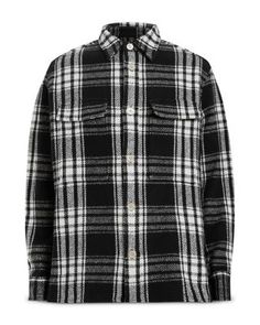 Allsaints Imber Cotton Check Relaxed Fit Shirt Jacket Allsaints Classic Long Sleeve Top, Classic Long Sleeve Allsaints Tops, All Saints, Shirt Jacket, Buy Online, Workout Shirts, Relaxed Fit, Black