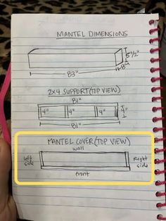 a hand holding up a notebook with instructions on how to use the pentel cover