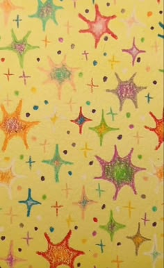 drawing coloring art Shooting Star Drawing, Drawing Stars, Crayon Drawings, Fraggle Rock, Cute Gifts For Friends, Colored Pencil Artwork, Pencil Crayon