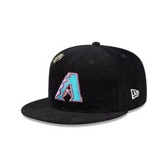 Letterman Pin Cord Arizona Diamondbacks 59FIFTY Fitted Cap Arizona Diamondbacks logo on front Arizona wordmark on rear Letterman pin badge on right of crown New Era Flag embroidered on left Structured crown Fitted Flat visor Grey undervisor Made with cord fabric 100% COTTON Casual Fitted Flat Cap With Logo Patch, Casual Hats With Logo Patch And Flat Crown, Casual Hat With Logo Patch And Flat Crown, Casual Flat Crown Hats With Logo Patch, Arizona Diamondbacks Logo, Diamondbacks Logo, 59fifty Hats, Arizona Diamondbacks, Fitted Caps