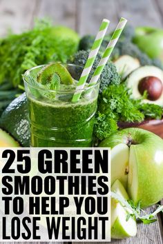 Smoothies Vegan, Low Calorie Breakfast, Detox Drinks Recipes, Breakfast Drink, Green Smoothies, Diet Vegetarian, Detox Your Body, Green Smoothie Recipes, Breakfast Smoothie